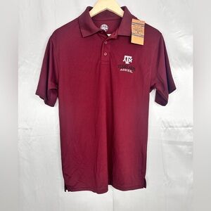NWT‎ Texas A&M Aggies Maroon Polo Shirt Size Small